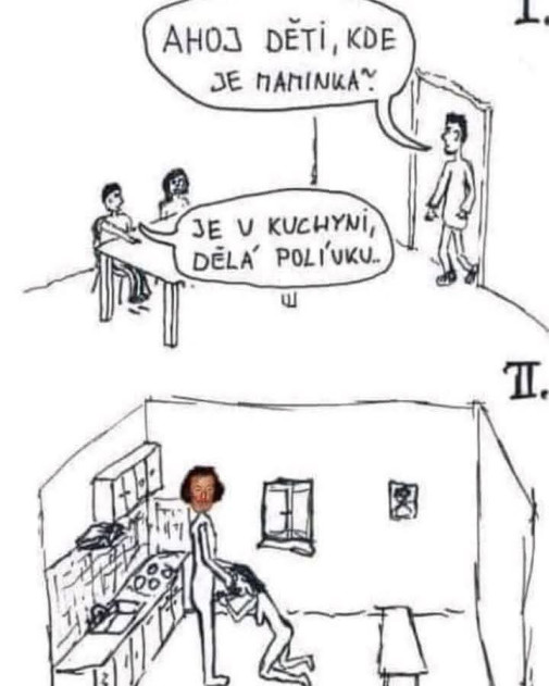 Mamka vaří..